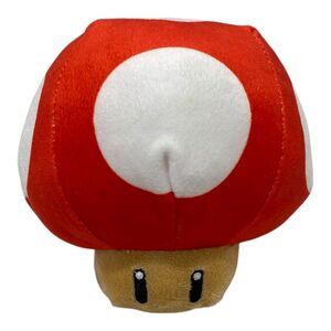 Nintendo Super Mario Power Up Mushroom Plush 5.5” Stuffed Toy Collectible 2021